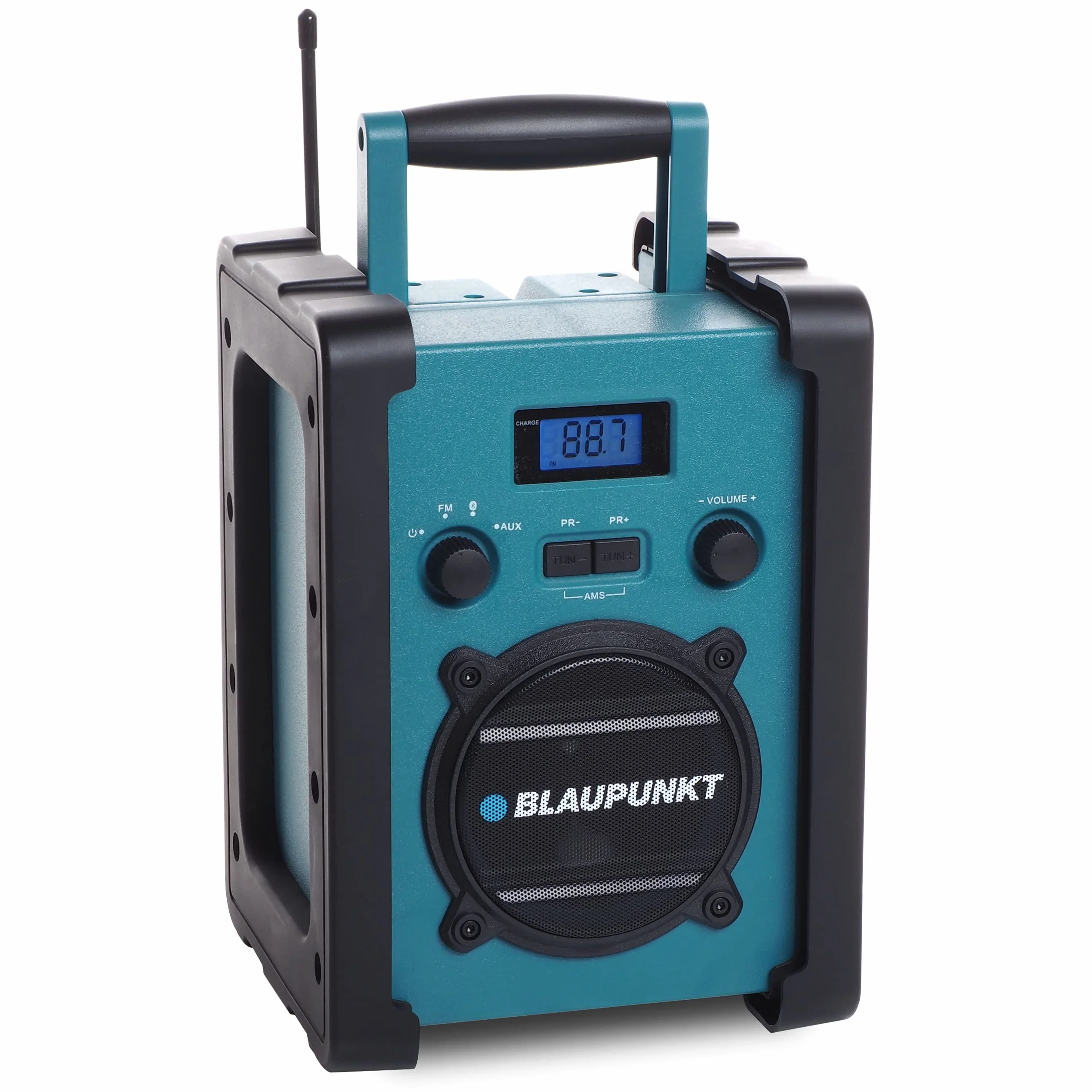 Blaupunkt BSR 20 Radio da Cantiere con Batteria, Bluetooth, Portatile, 5 W RMS, IPX5