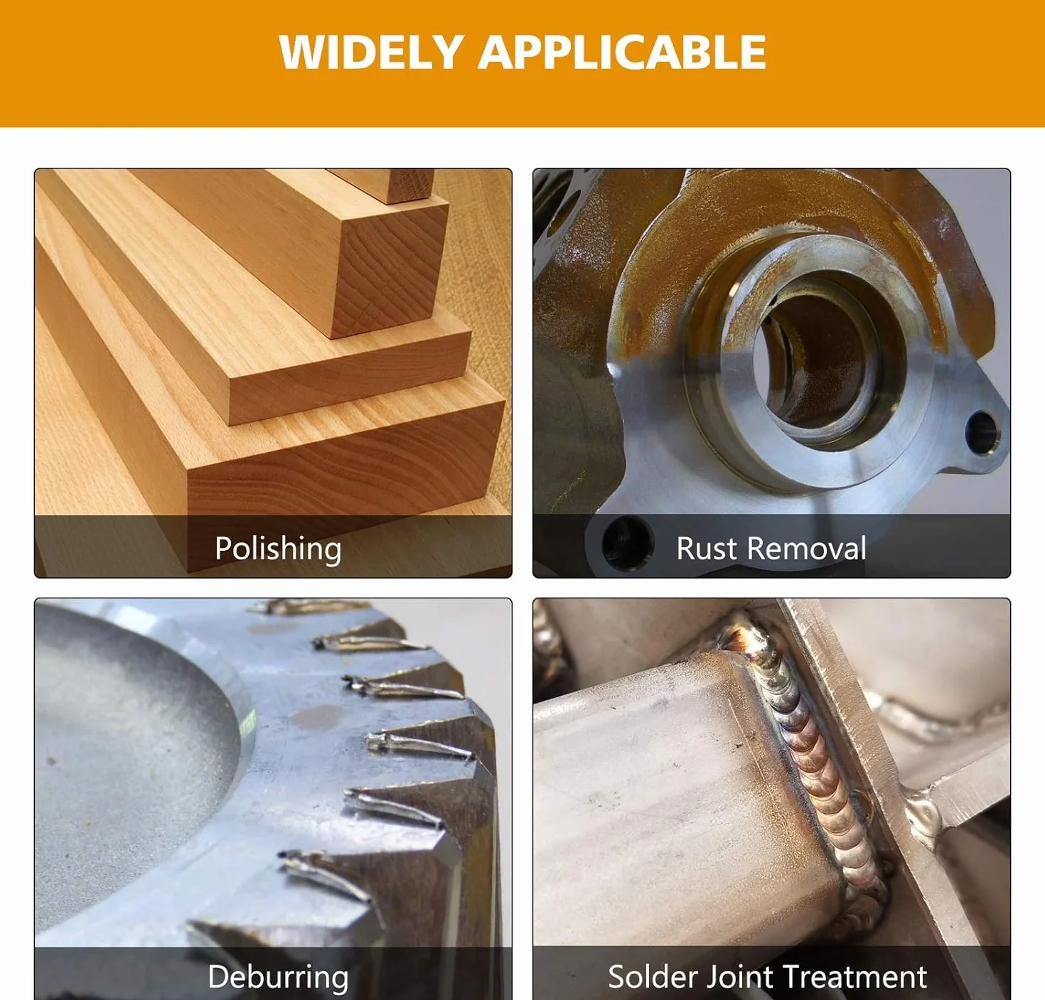 Levigatrice Pneumatica 330x10 mm con Nastri Abrasivi per Legno Metallo Pietra