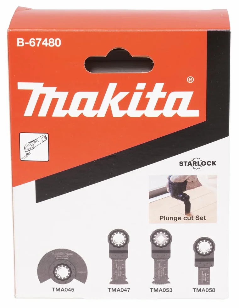 Makita B-67480 Tauchsägebl. Set 4tlg