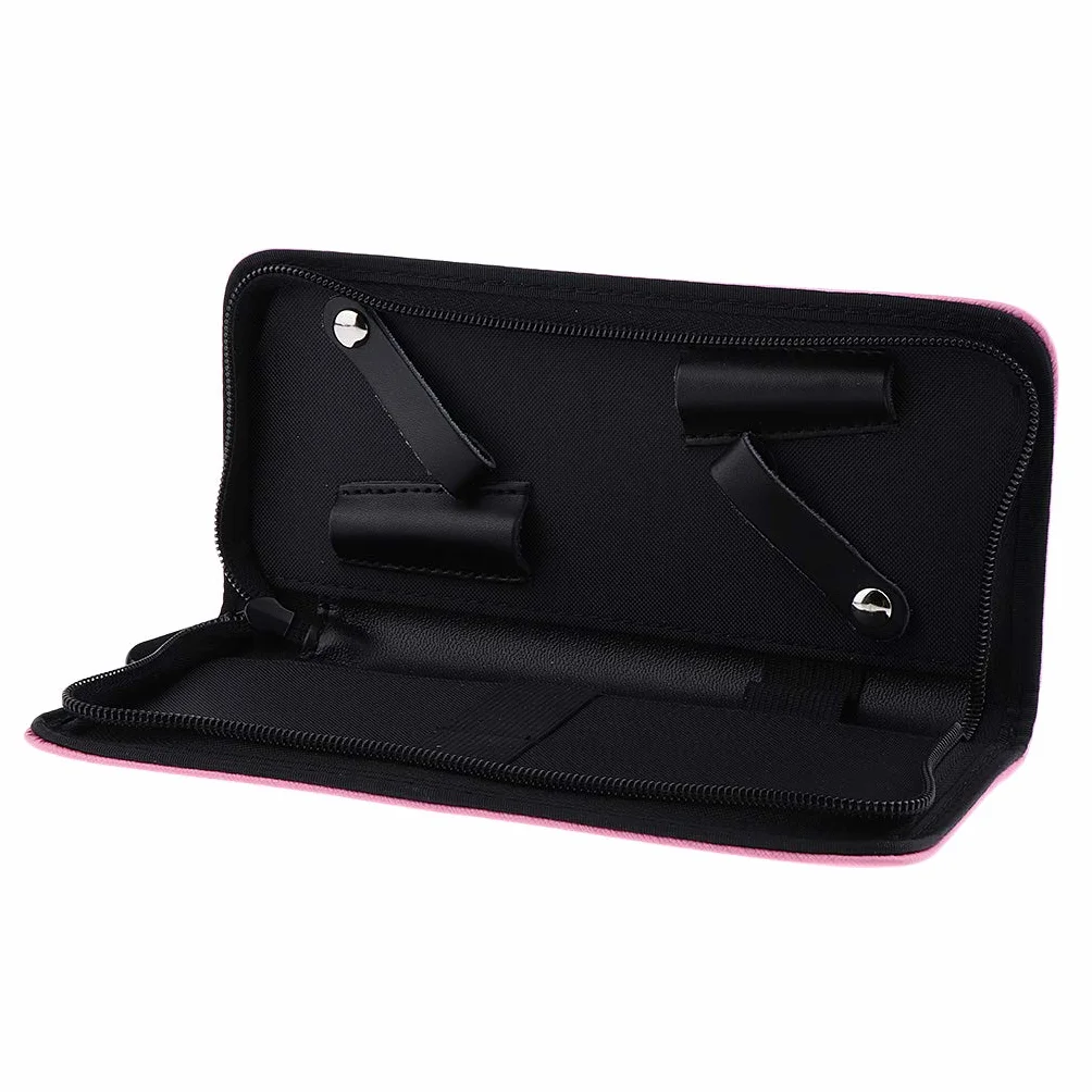 Forbici Multifunzione per Parrucchiere Organizer Cesoie per Pettini/Pettini/Pinzette - Rosa