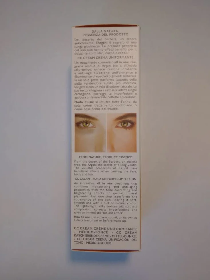 Arga' Cc Cream Viso Me/scura