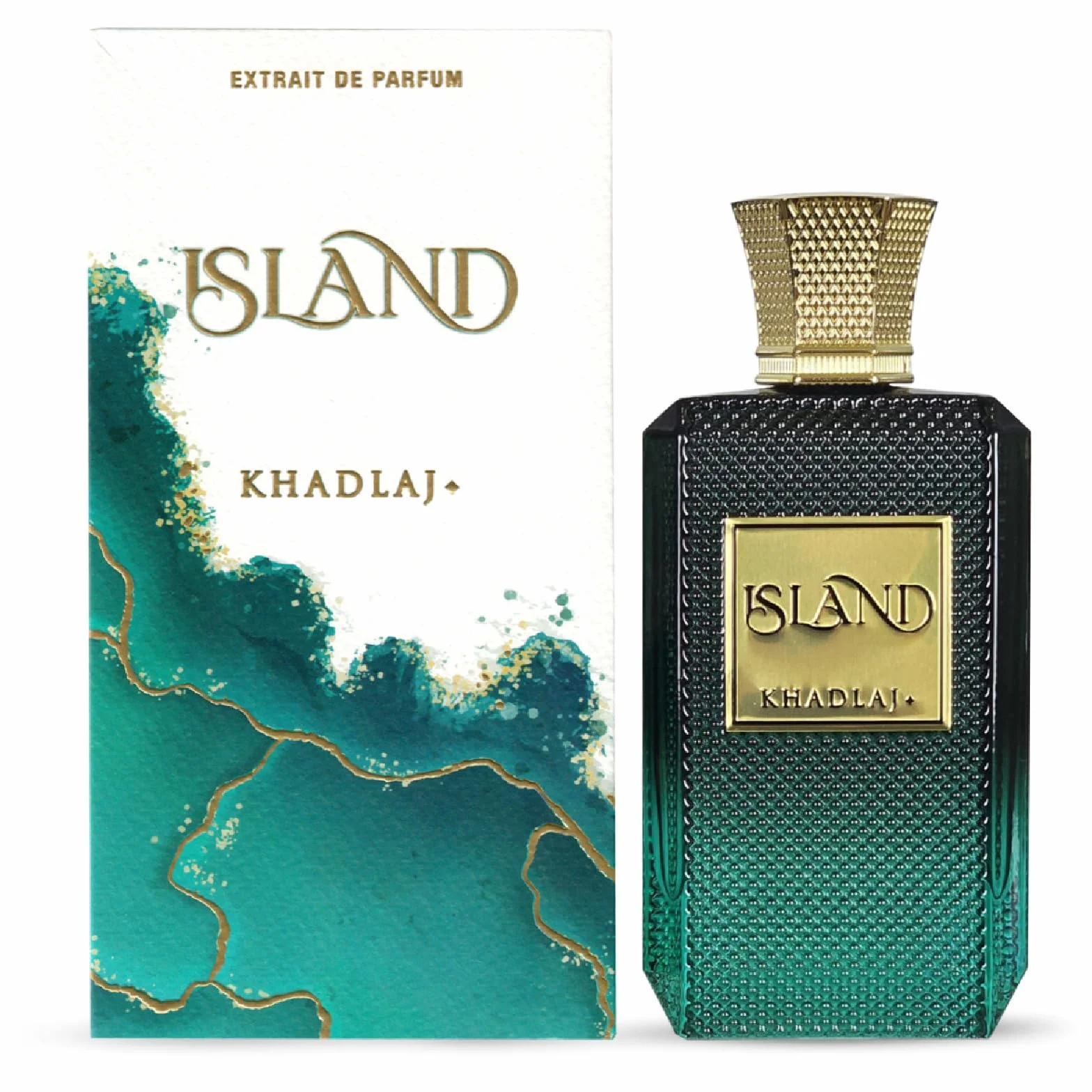 Khadlaj Island - Estratto di profumo spray per unisex, 3,4 oz