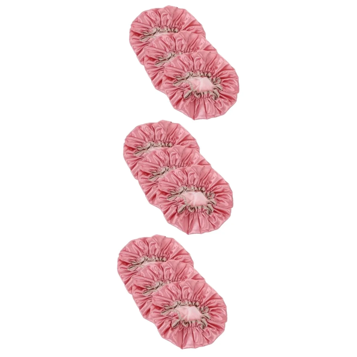 FOMIYES 3 Set di Cuffie da per Donna a Doppio Morbide E Traspiranti con Accessorio per La Bellezza della Spa 3 Pezzi*3