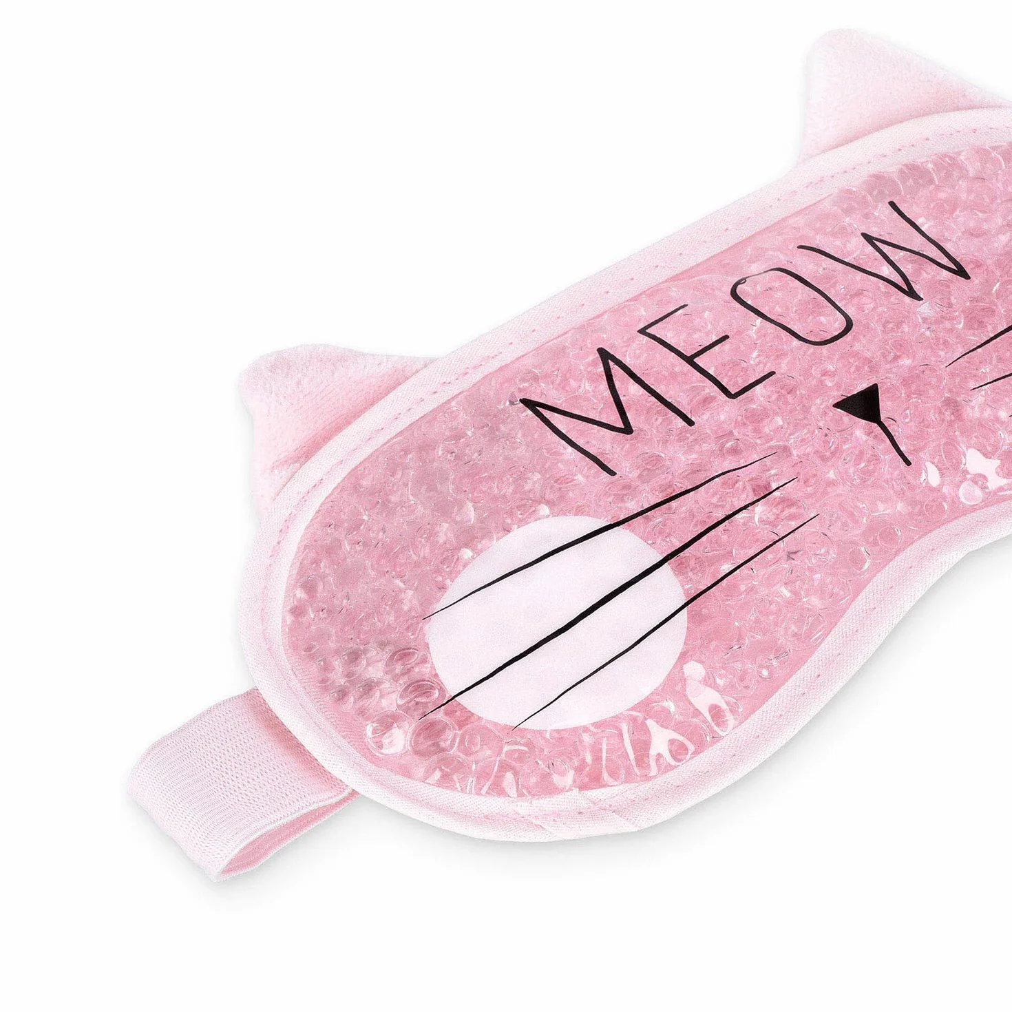 Legami - Chill Out, Maschera Gel per Occhi, 19,5x11 (H MAX) cm, in PVC e Poliestere, Tema Kitty, Maschera Riutilizzabile, Elastico Regolabile, Perfetta Vestibilità, Effetto Caldo e Freddo