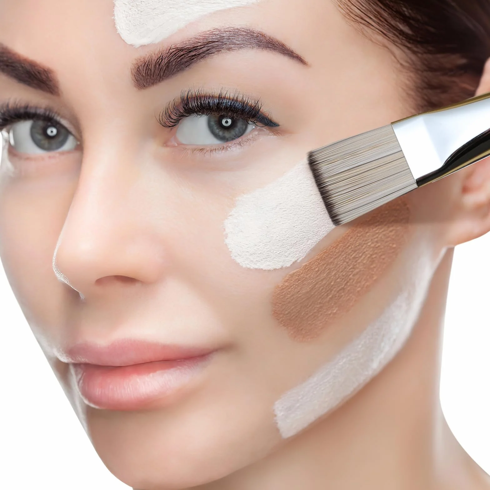 EIGSHOW Pennello per maschera, Applicazione maschera viso premium, Strumenti cosmetici professionali per lozione per il corpo, Fango, Argilla, Maschera mista al carbone(F653G)