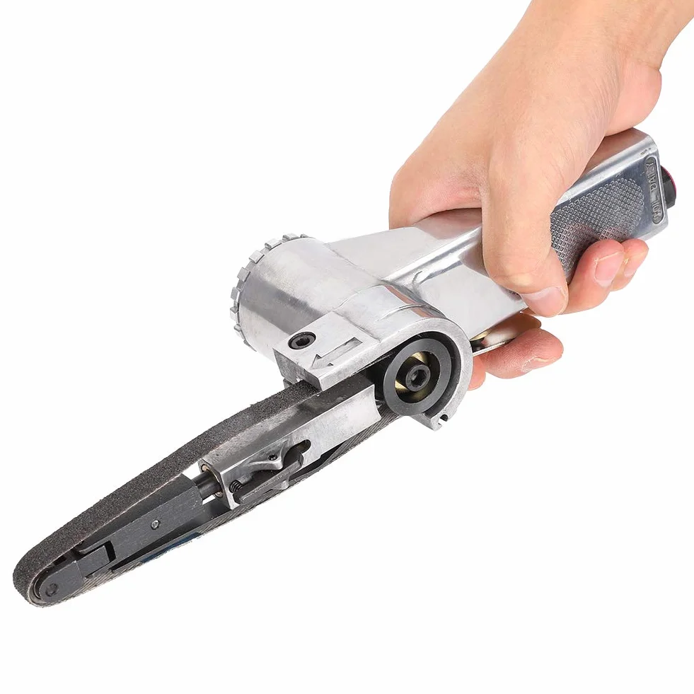 Levigatrice a nastro pneumatica portatile 10 x 330 mm lima elettrica cablata