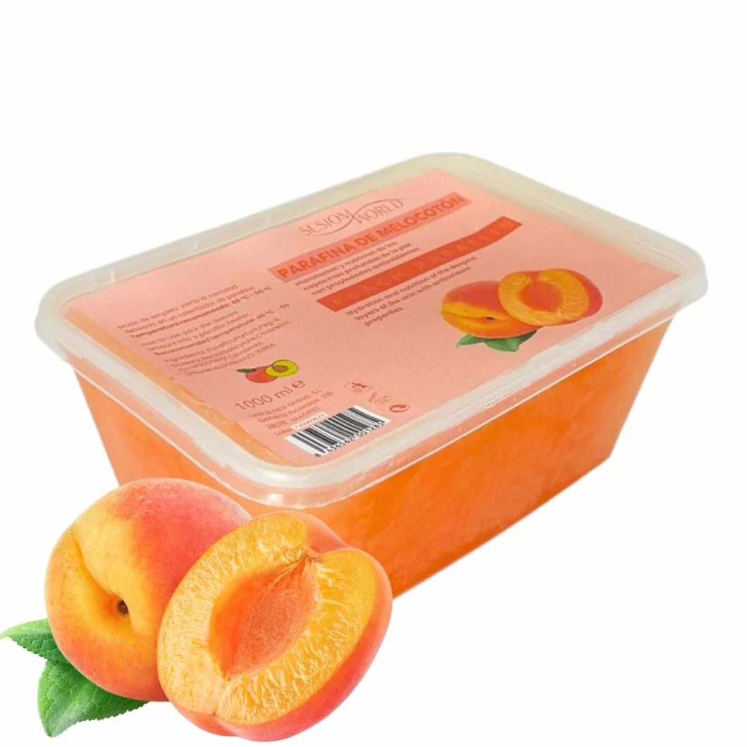 Sesiomworld - Paraffina per trattamenti mani e piedi con aroma di melcotone, 1000 ml, 1 pezzo da 750 g