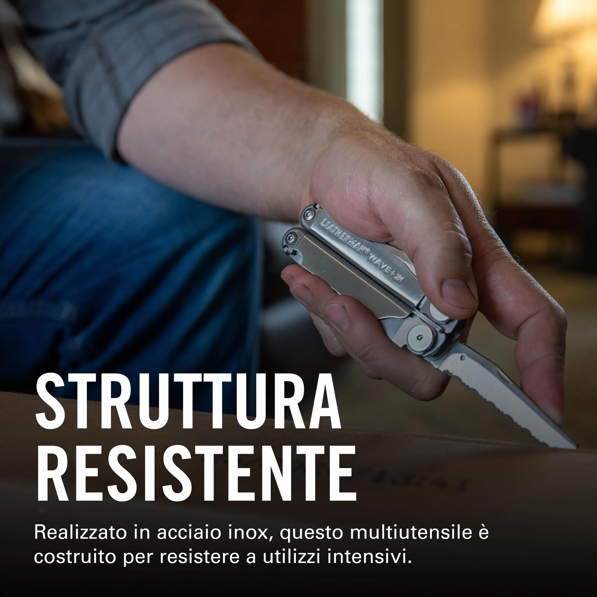 Leatherman 2H Wave+ Multiutensile 18 in 1 Acciaio Inossidabile con Lame Pinze Tagliafili
