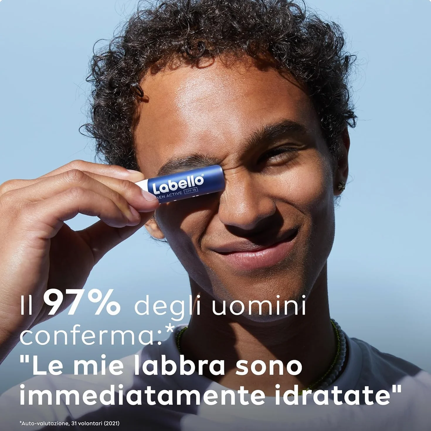 Labello Active For Men Balsamo labbra SPF15 4.8 g burro di karité