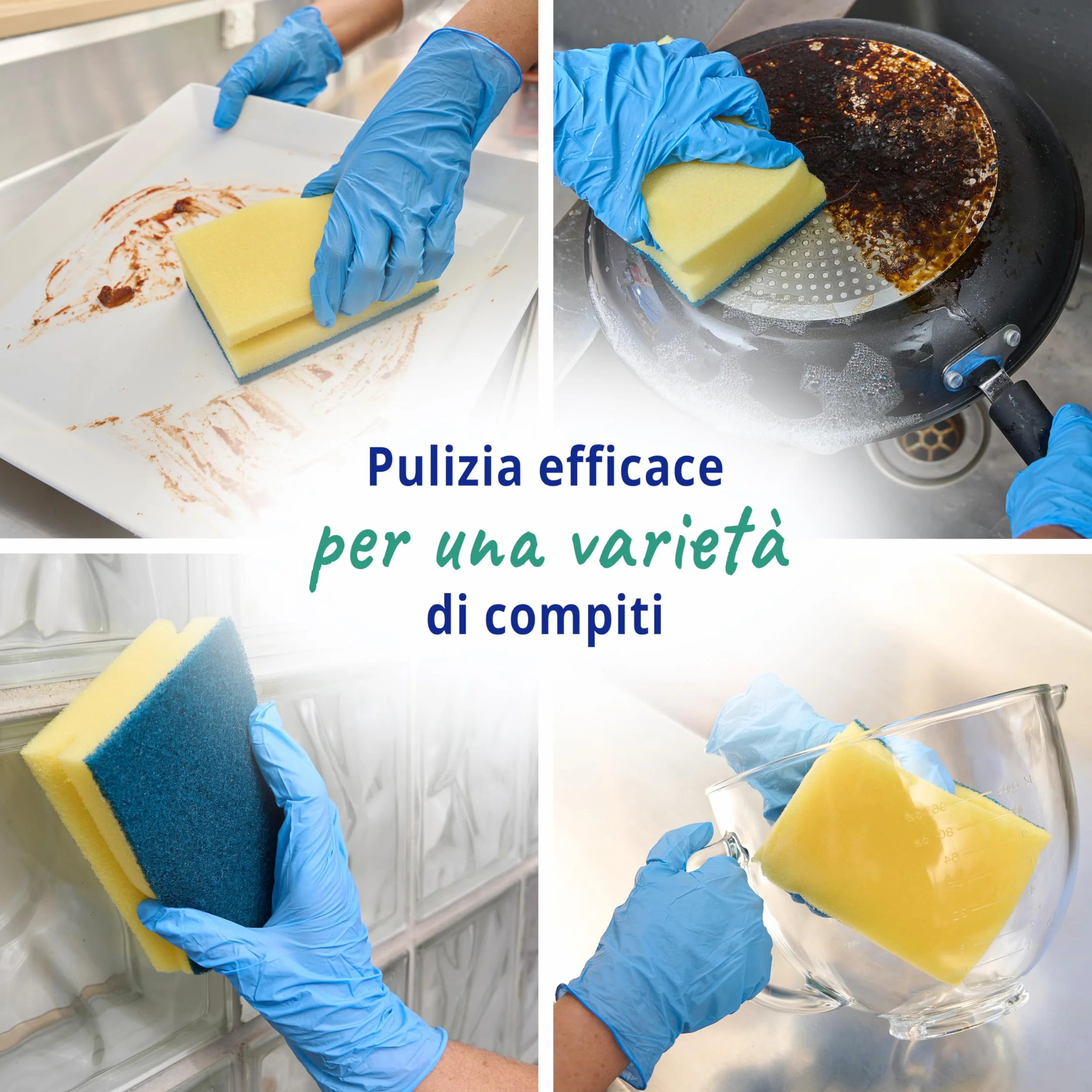 Spontex Specialist Spugna abrasiva XL Confezione da 6