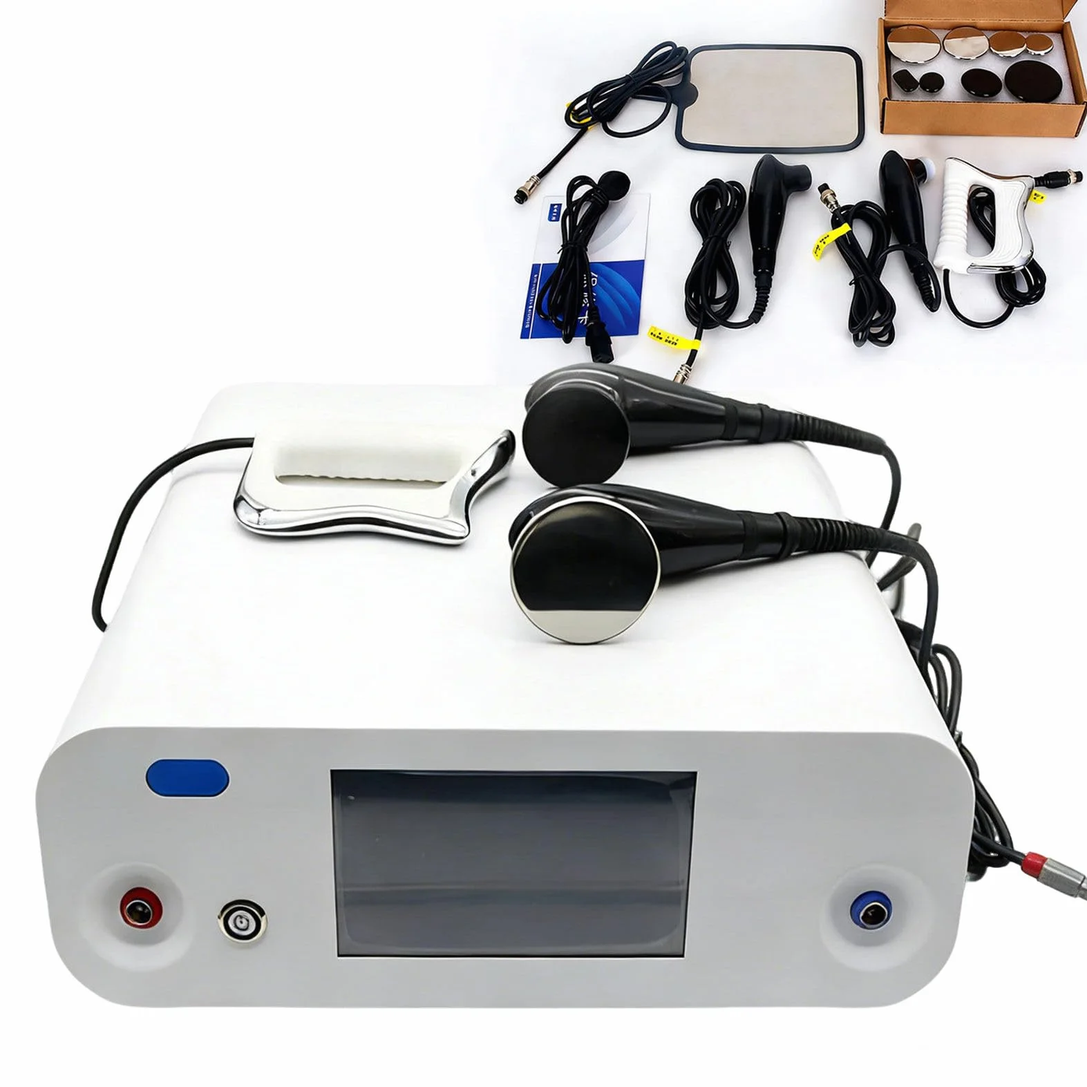 Terapia Tecar Portatile a 448 KHz,Terapia Tecar RES/cap 448K,apparecchiatura estetica per la Perdita di Peso utilizzata per Il rassodamento della Pelle nei Centri estetici