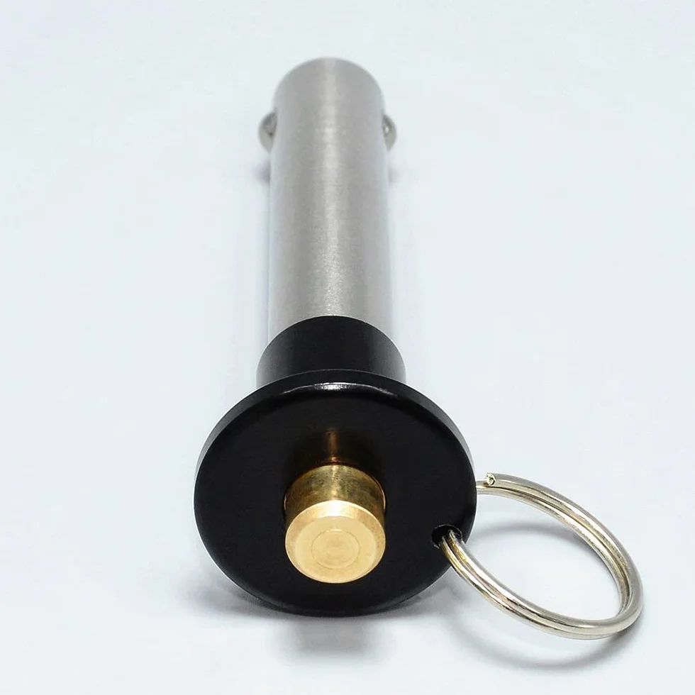Perni autobloccanti a sfere acciaio inox M6 L40 mm - Perni di bloccaggio sicurezza sgancio rapido