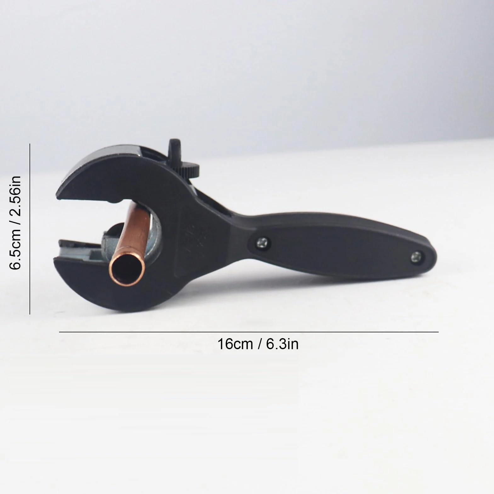 Tagliatubi a Cricchetto 6-23mm Regolabile Taglia Tubi per Rame Acciaio Alluminio PVC