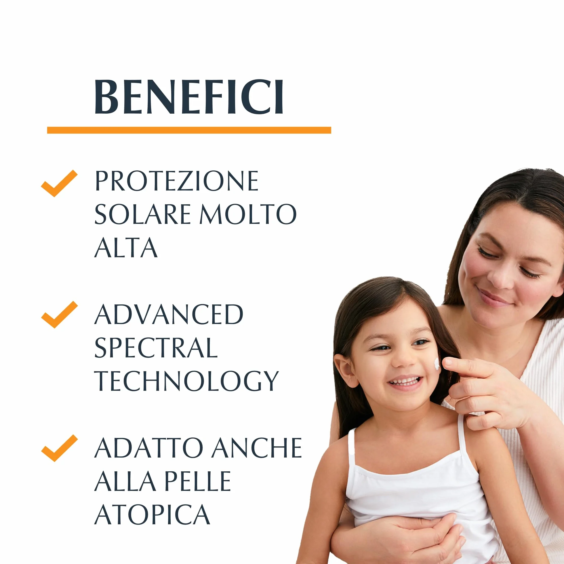 Eucerin Sensitive Protect Kids Trigger Spray SPF 50+ 200 ml, Crema solare 50+ bambini con filtri UV, Protezione solare 50+ bambini spray resistente all'acqua e adatta per pelle sensibile