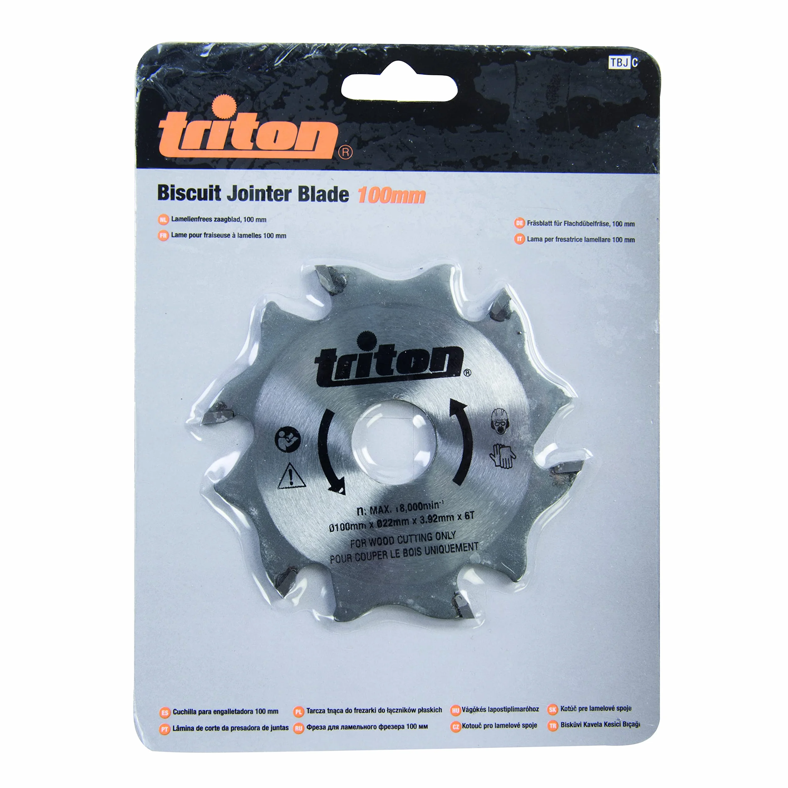 Triton TDJ600 Lama do Frezarki Lamelowej 100 mm