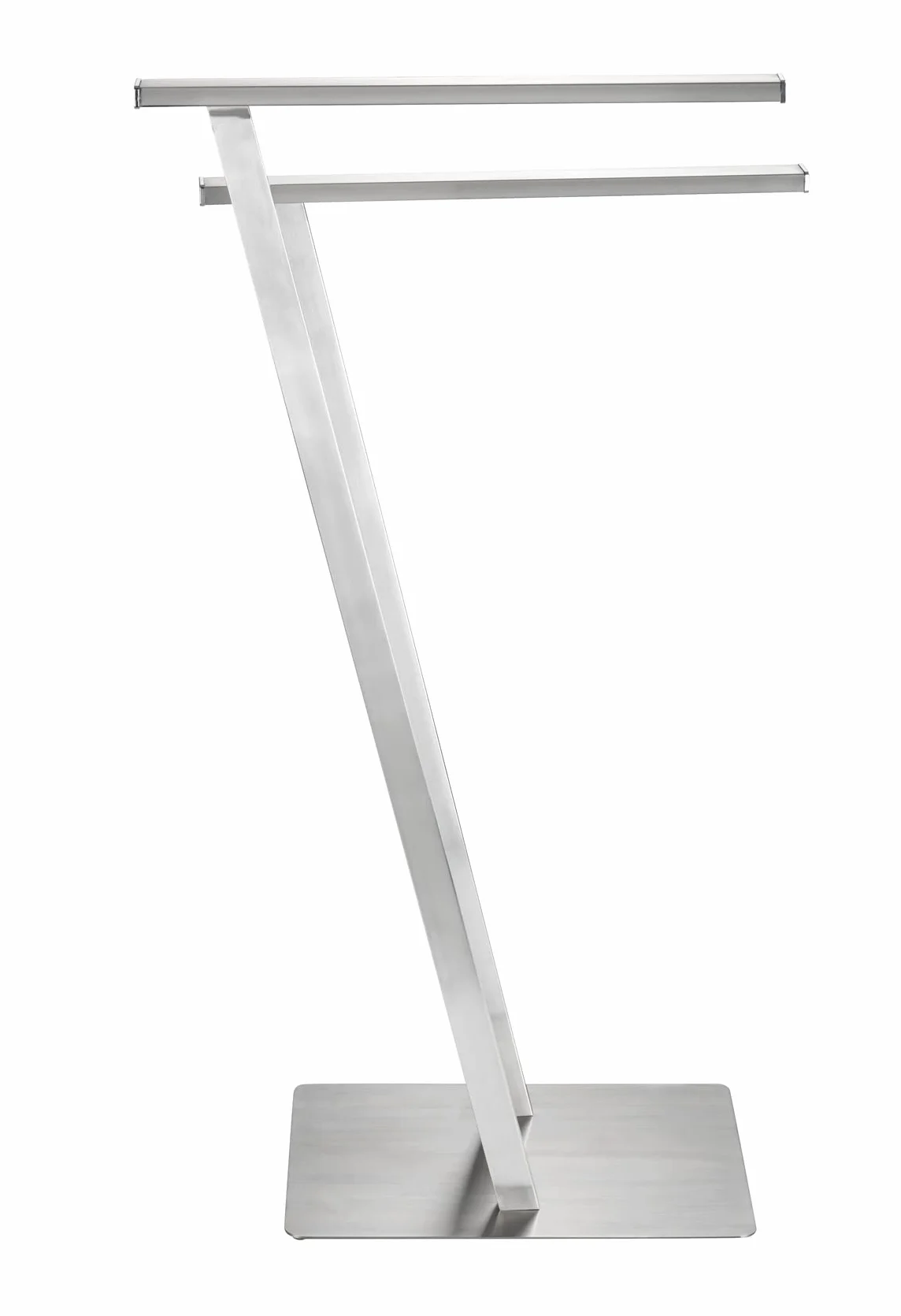 Wenko Piantana portasalviette Lirio stender appendiabiti acciaio inox 20 x 76,5 x 40 cm opacizzato