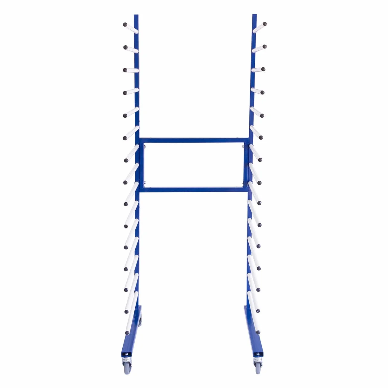 Rastrelliera Verniciatura Carrello per Essiccatura Vernici 15 Supporti 300 kg 15 strati 20 kg per strato Larghezza regolabile 35-65 cm