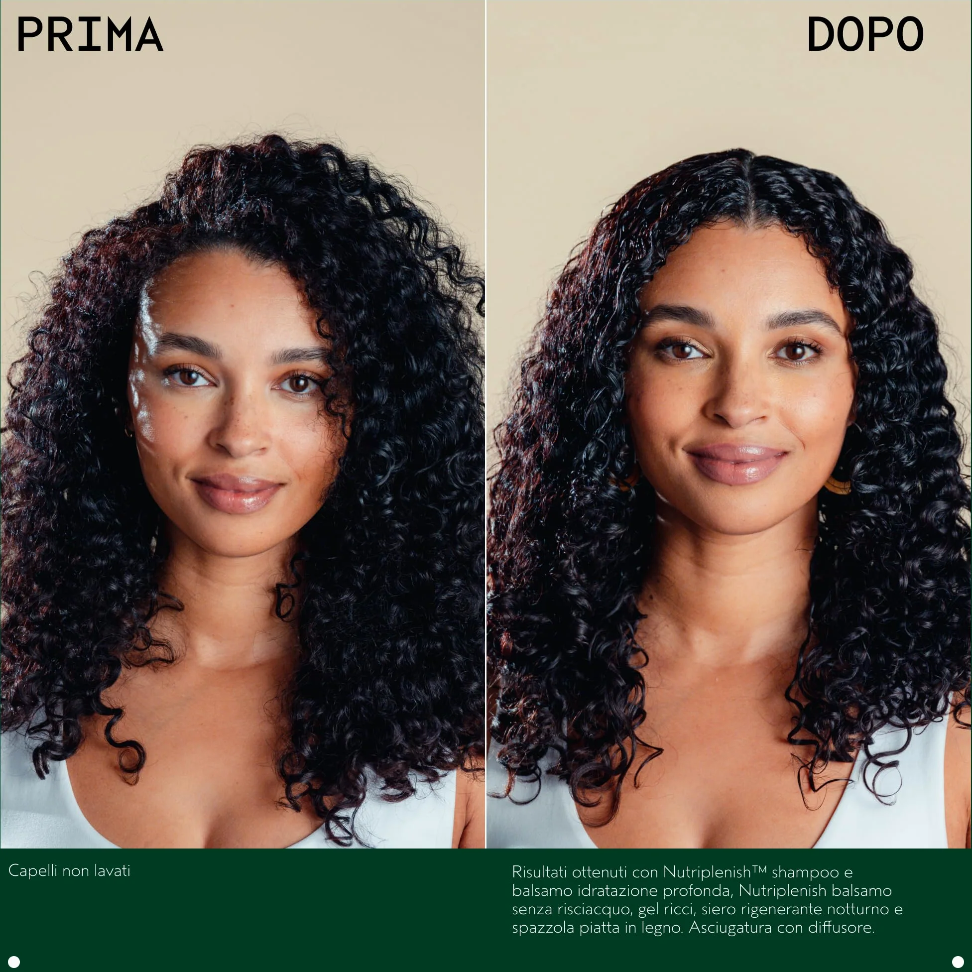 Aveda Nutriplenish Routine: Shampoo Idratazione profonda (250 ml) + Balsamo Idratazione profonda (250 ml) - Olio biologico di melagrana e cocco, burro di mango