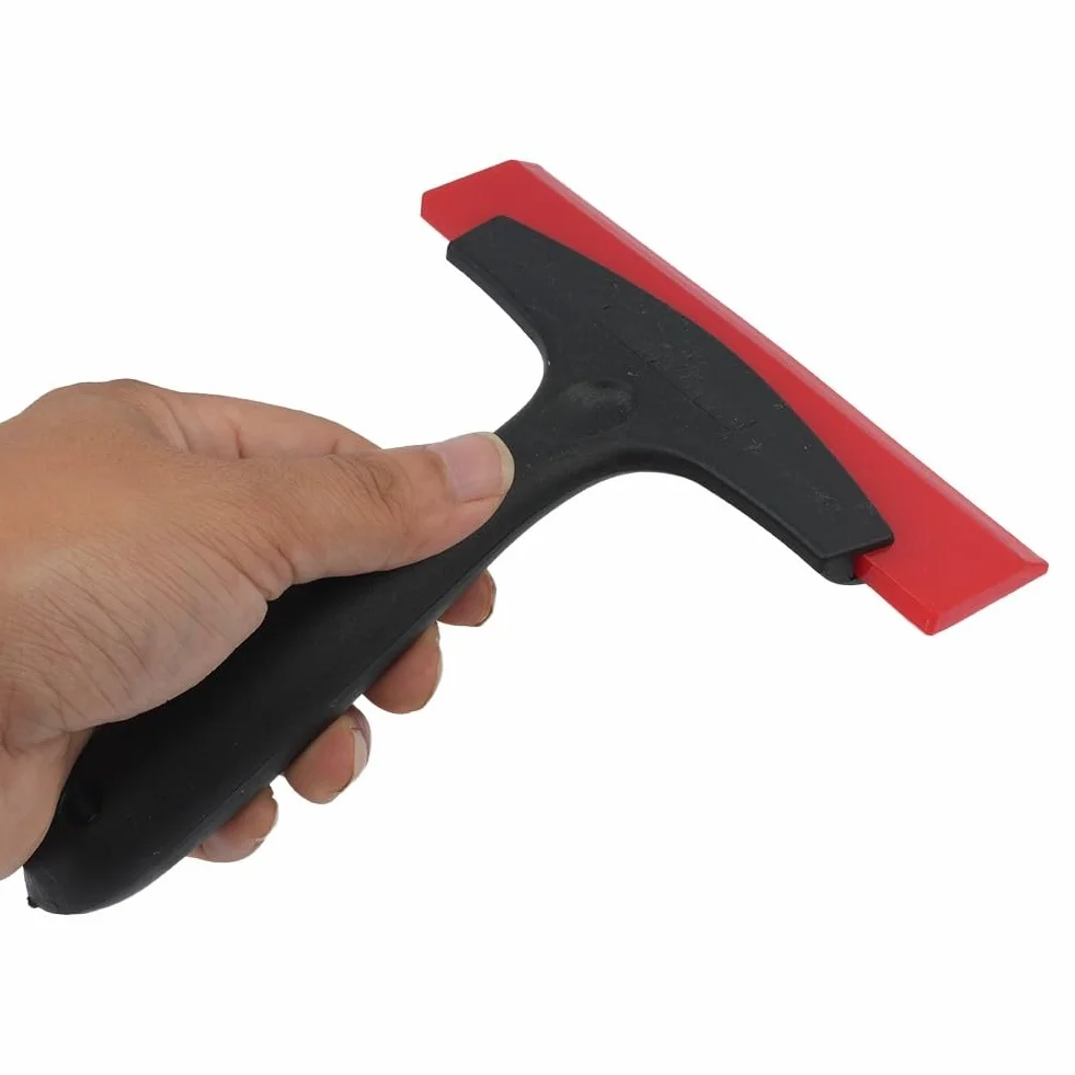 Raschietto per pulizia in silicone Pala per piastrelle Strumento di riempimento con manico in ABS multifunzione