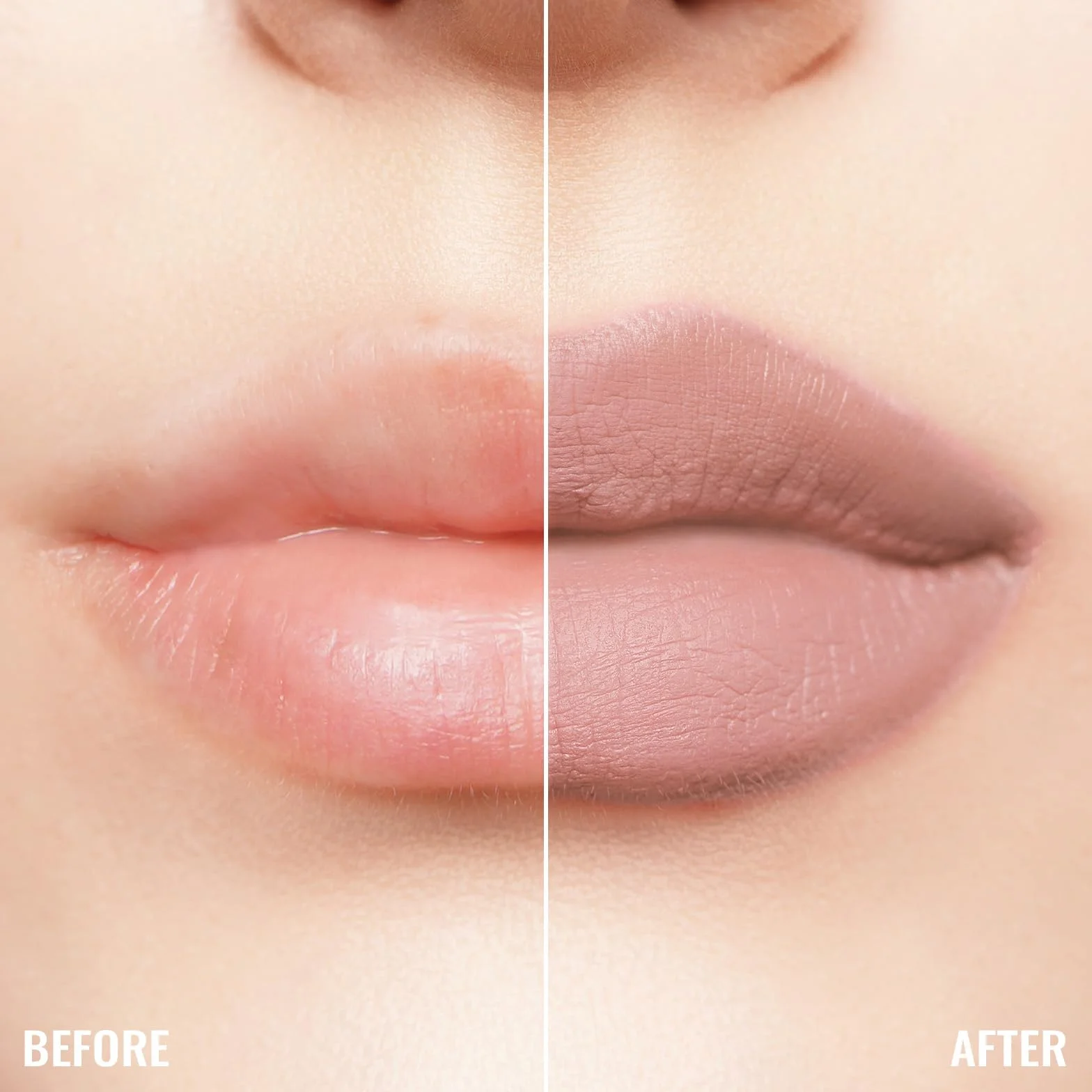 Oulac Rossetto Liquido Matte, Malva Nudo Rossetti Colore Intenso, Tinta Labbra Finish Matte, Lunga Tenuta, Ricco di vitamina E, Consistenza crema, Vegana&Senza crudeltà 4.5ml (M19) Nude Kiss