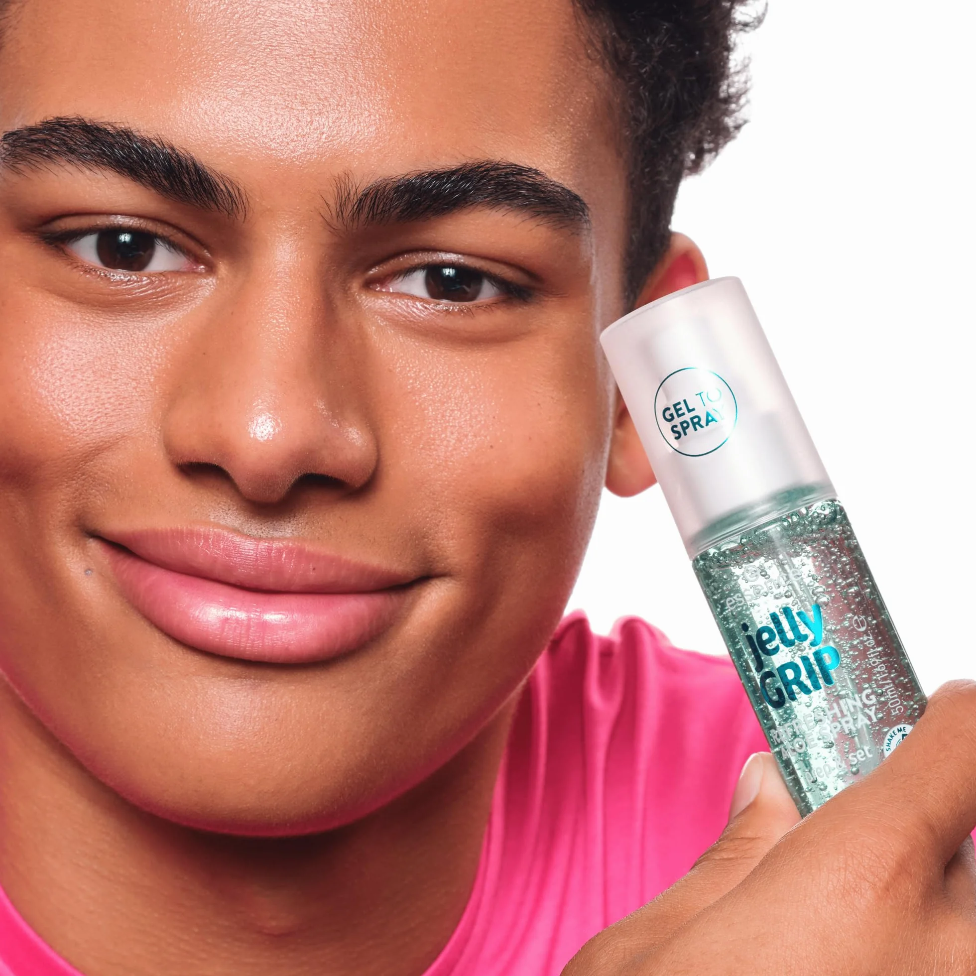 essence Jelly GRIP REFRESHING ALOE SPRAY, idratante, rinfrescante, rugiadosa (50ml)