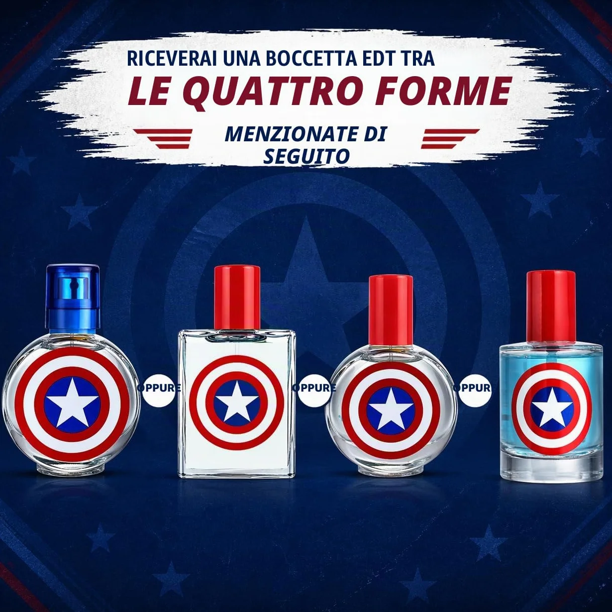 Air Val Captain America - Eau de toilette per bambini, 30 ml