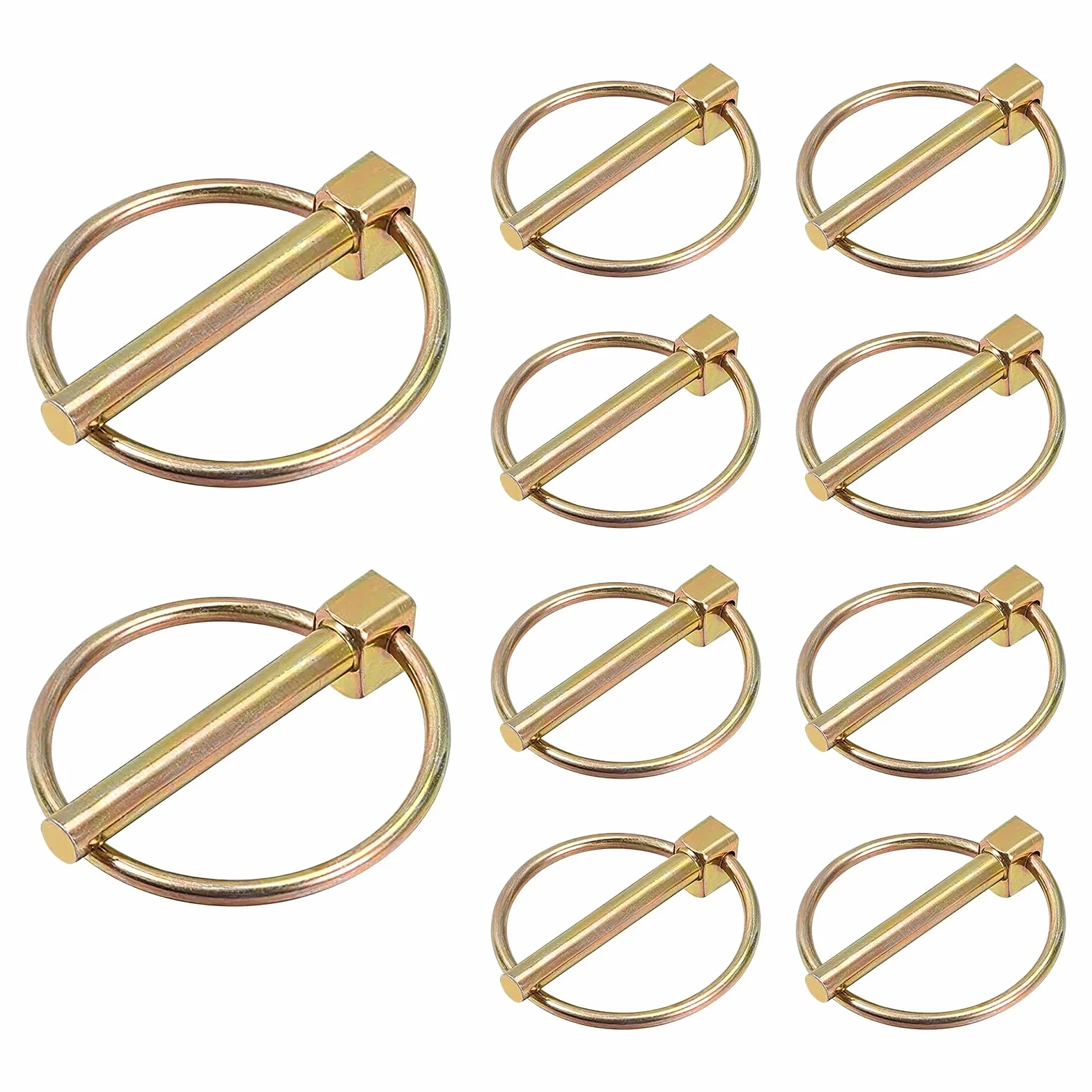Alette pieghevoli 42 x 4 mm per trattori camion rimorchi tosaerba