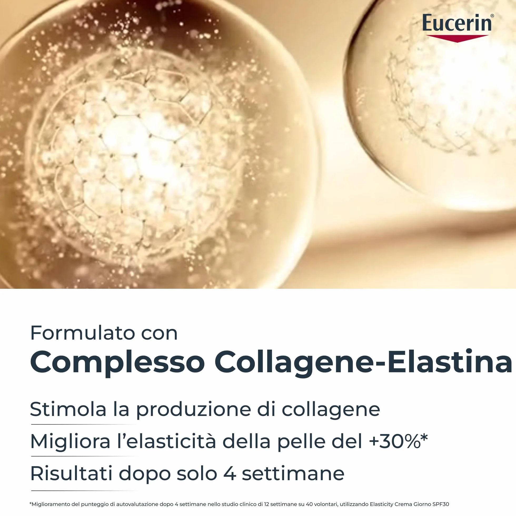 Eucerin Skincare Kit Routine Anti-Età Avanzata, Cofanetto regalo donna beauty antimacchie con Hyaluron-Filler+Elasticity Siero Viso 3D Serum 30ml, Mini Crema Giorno SPF30 20ml e Mini Crema Notte 20ml