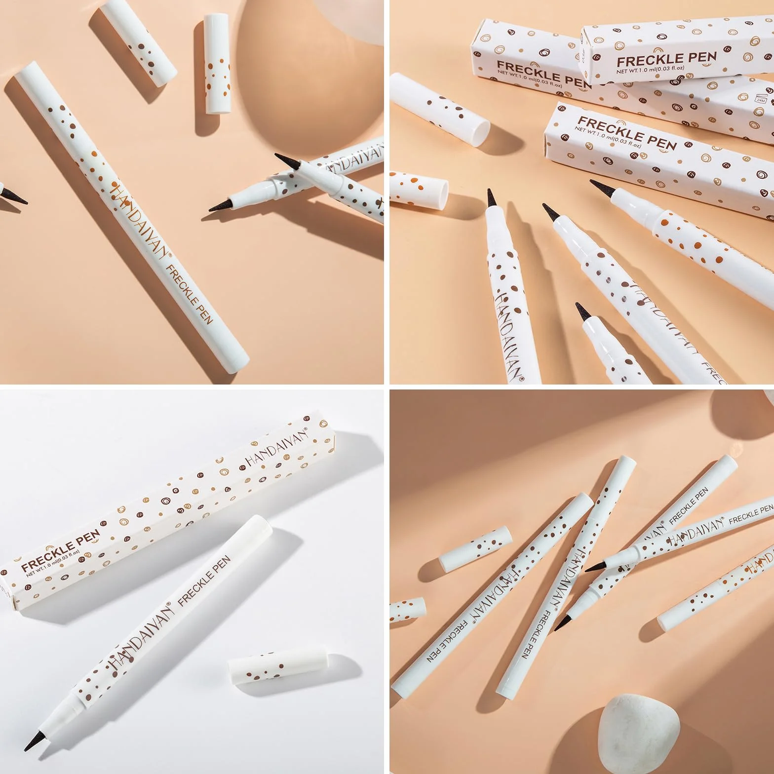 Penna Lentiggini, Penna per Trucco con Lentiggini di Bellezza, Penna a Lentiggine Naturale per Lentiggini Viso Impermeabile