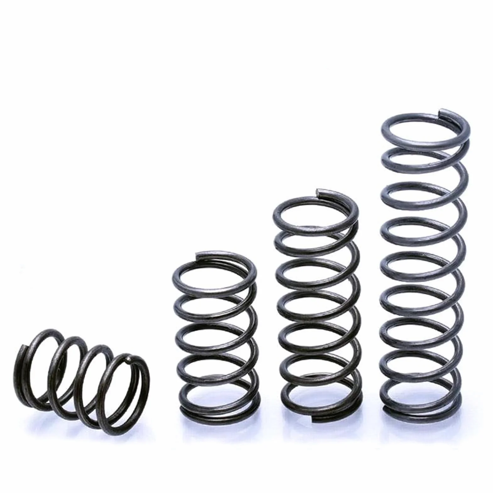 Molla di compressione in acciaio diametro filo 3 mm diametro esterno 30 mm lunghezza 120 mm