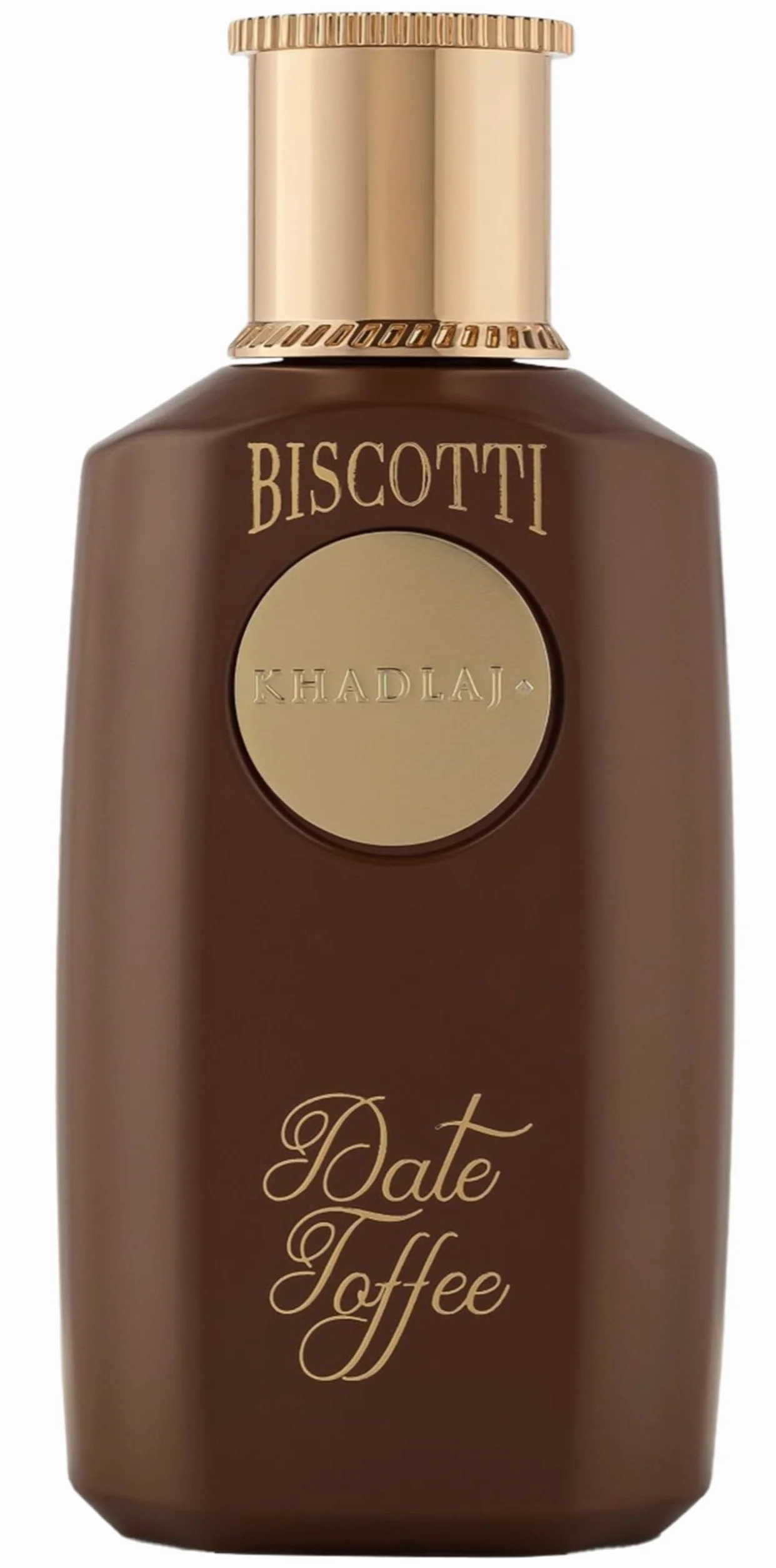 Khadlaj Biscotti Dattes and Caramel – Dolce, Gourmand, Caffè, Ambra – Estratto di Profumo a Vaporizzatore Lunga Tenuta Unisex, 100 ml