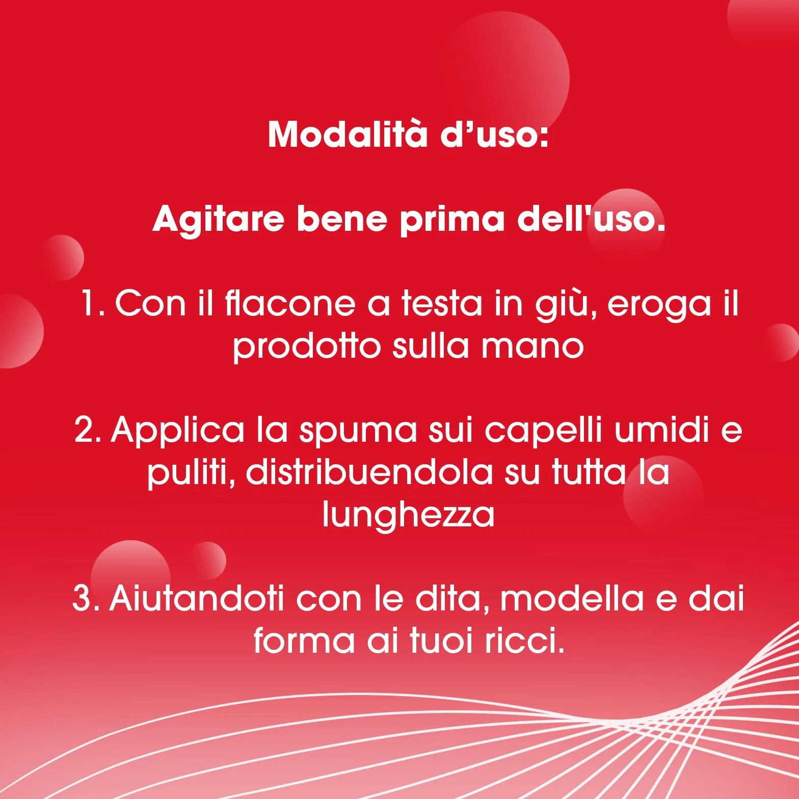 Bilba, Spuma con Germe Di Grano - Schiuma Capelli Ricci Perfetti con Ceramidi e Gocce d'Argan - Formula Professionale a Tenuta Extra Forte - Ravviva i Ricci con Azione Anticrespo per 24 h - 200 ml