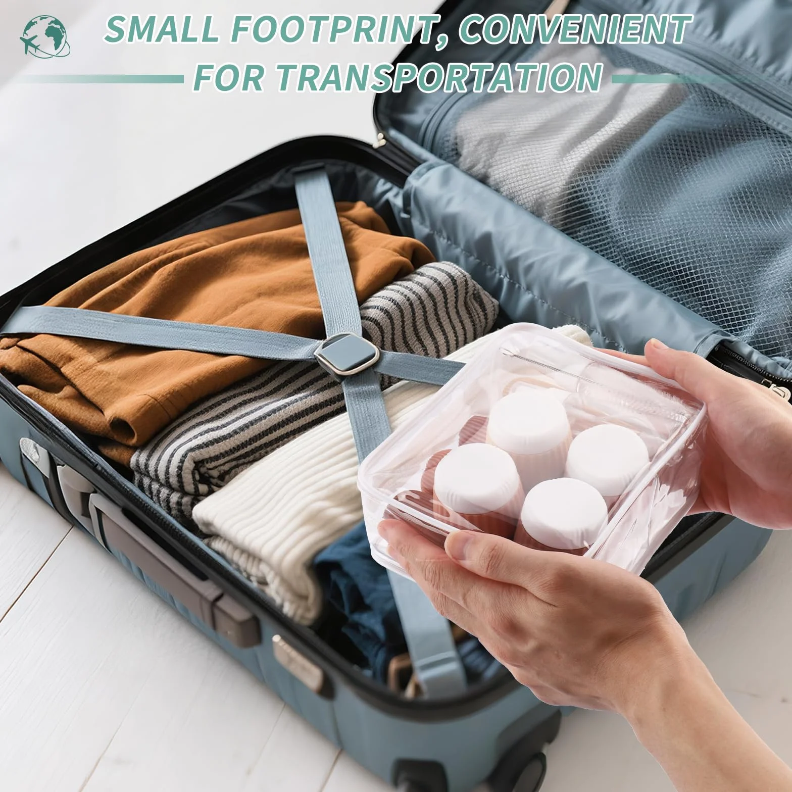 18 Pezzi Bottiglie da Viaggio in Silicone, Kit Viaggio Liquidi Riutilizzabili, Flaconi da Viaggio con Etichetta Possono Riempire Cosmetici, Articoli da Bagno e Altri Liquidi e Creme