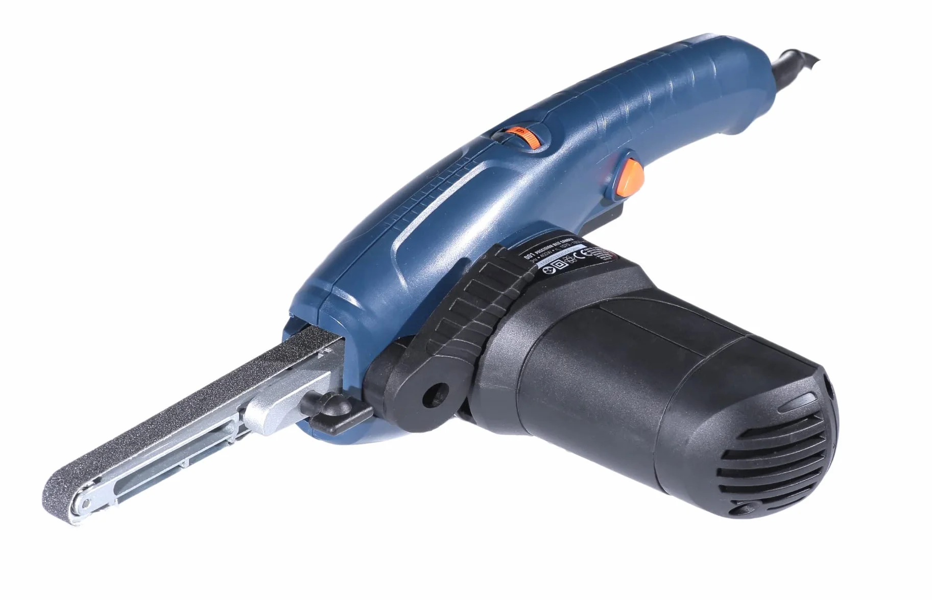 FERM Lima a nastro di precisione 400W con bracci 13mm, 8mm e 12 nastri abrasivi