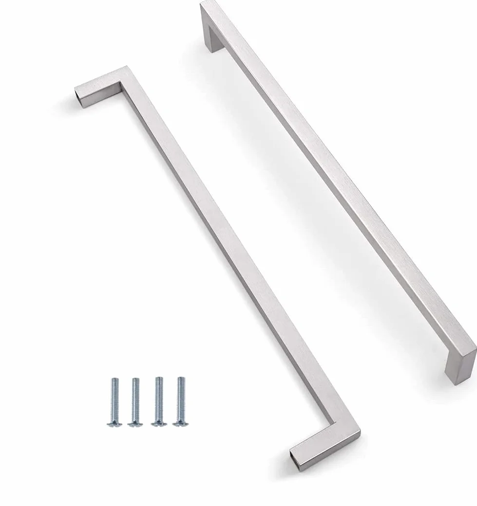 Maniglie per Mobile Acciaio Inox Distanza Fori 320 mm 2 Pezzi