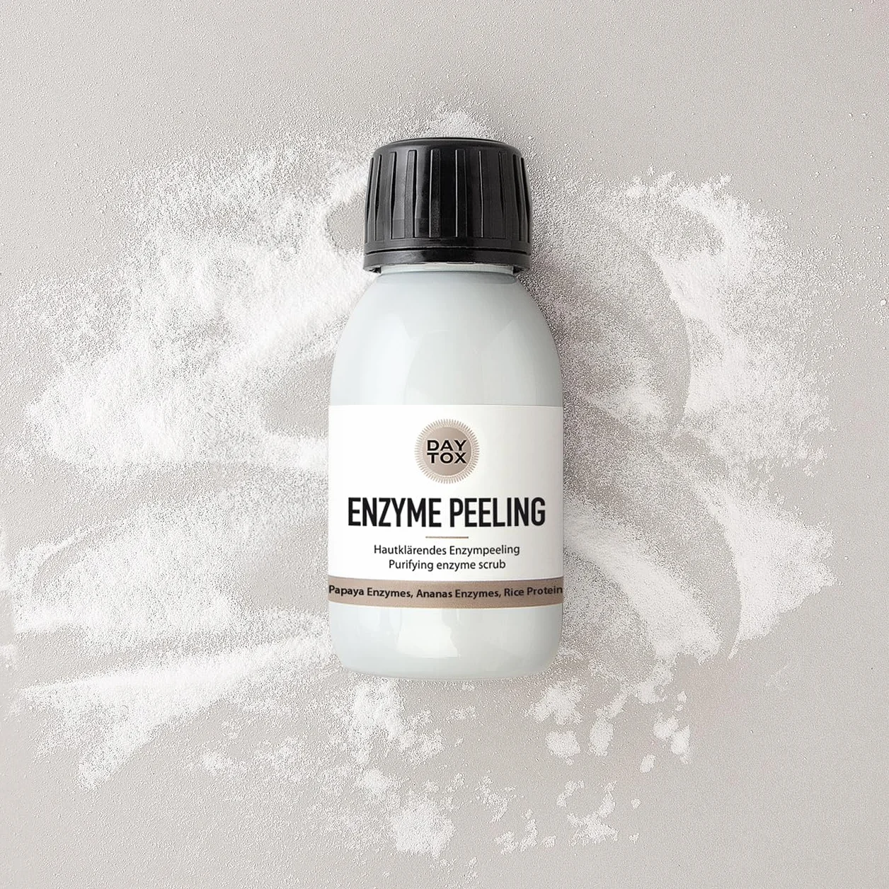DAYTOX - Peeling enzimatico - Peeling enzimatico per la pulizia della pelle - Vegano, senza coloranti, senza silicone e parabeni - 1 x 35 g