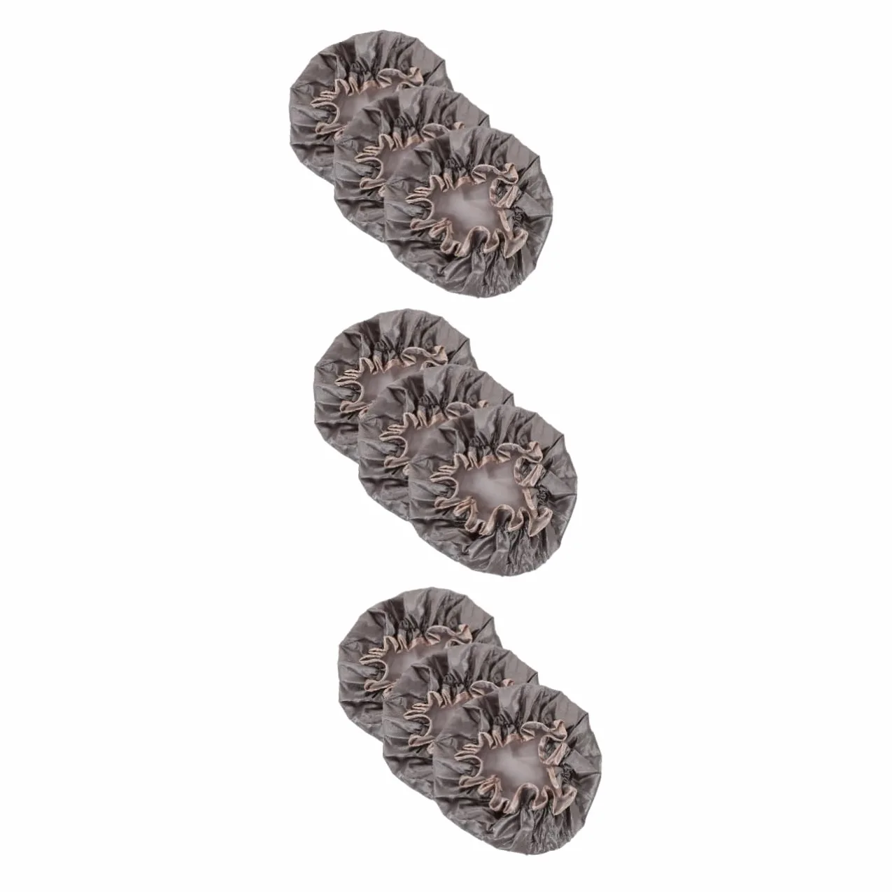FOMIYES 3 Set di Cuffie da per Donna a Doppio con Cinghie Elastiche Riutilizzabili per Asciugare i 3 Pezzi*3