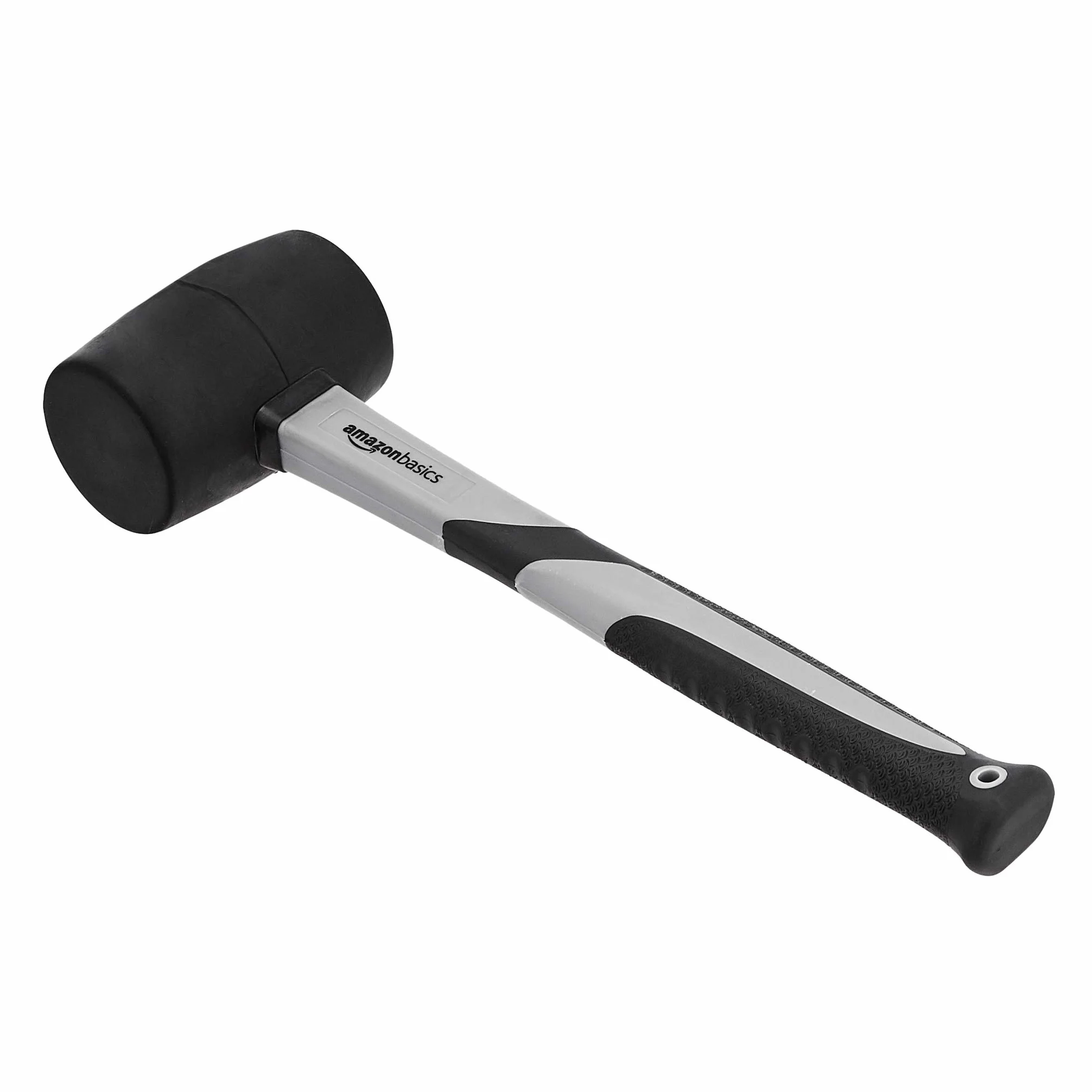 Amazon Basics Martello in fibra di vetro 450 g Nero