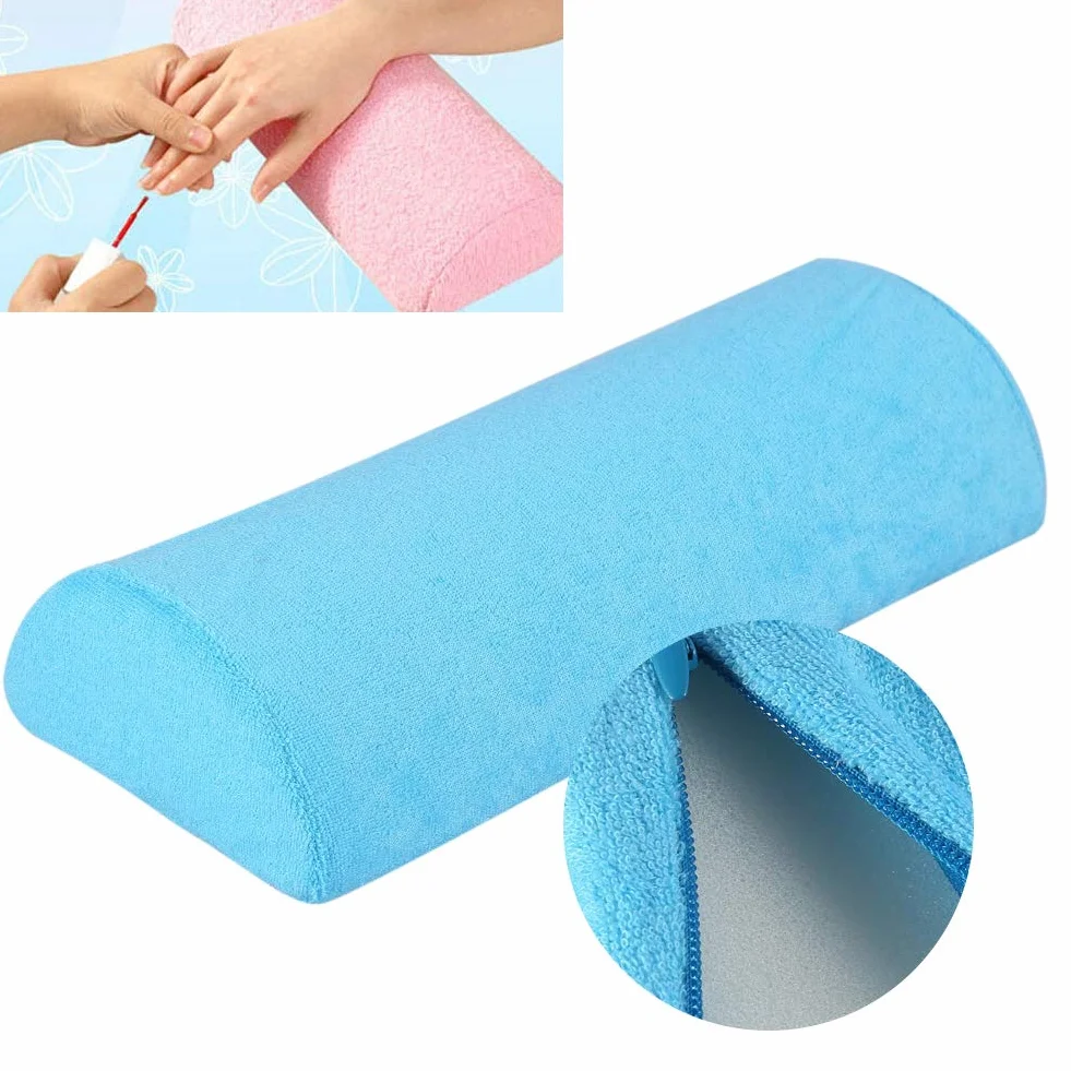 Unghie Mano Cuscino Unghie Mano Cuscino Nail Art Smalto Trucco Bellezza Accessori