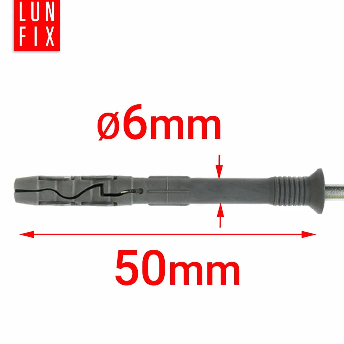 Clip di fissaggio per profilo ad intonaco rapido 23 mm set da 100 pezzi plastica zincata