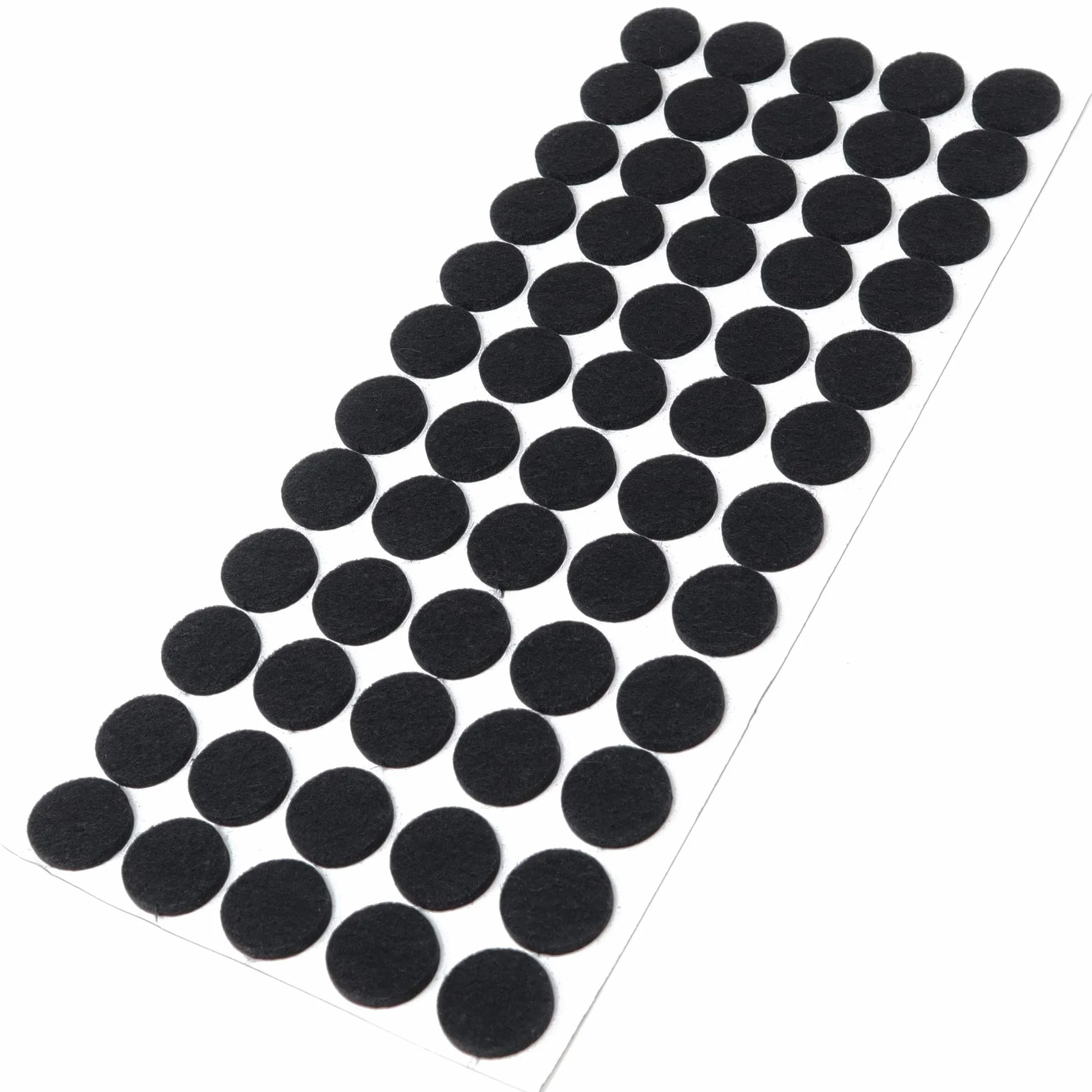 Feltrini Autoadesivi Neri Ø 20 mm Tondi Piedini Mobili Feltro 3.5 mm Pad Protettivi Arredi