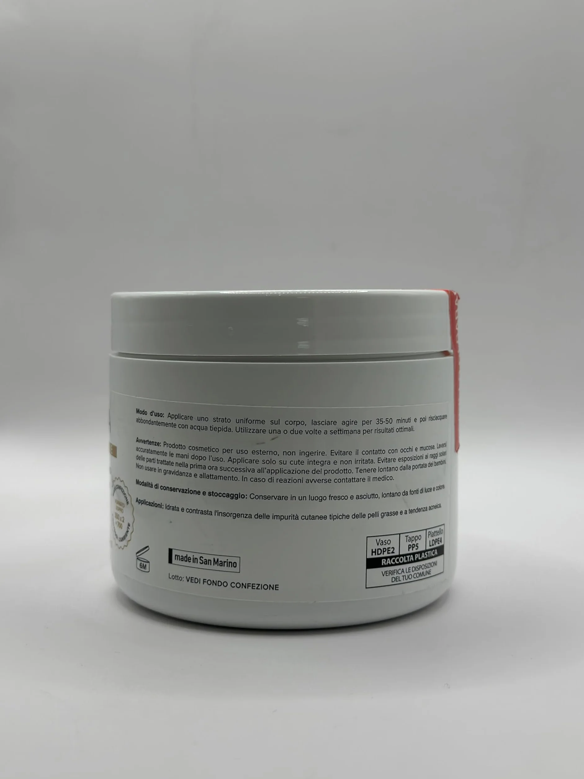 Terranera Fango Anticellulite 1kg (2x700g) – Trattamento Drenante Corpo – Riduce Inestetismi Cellulite e Rassoda la Pelle