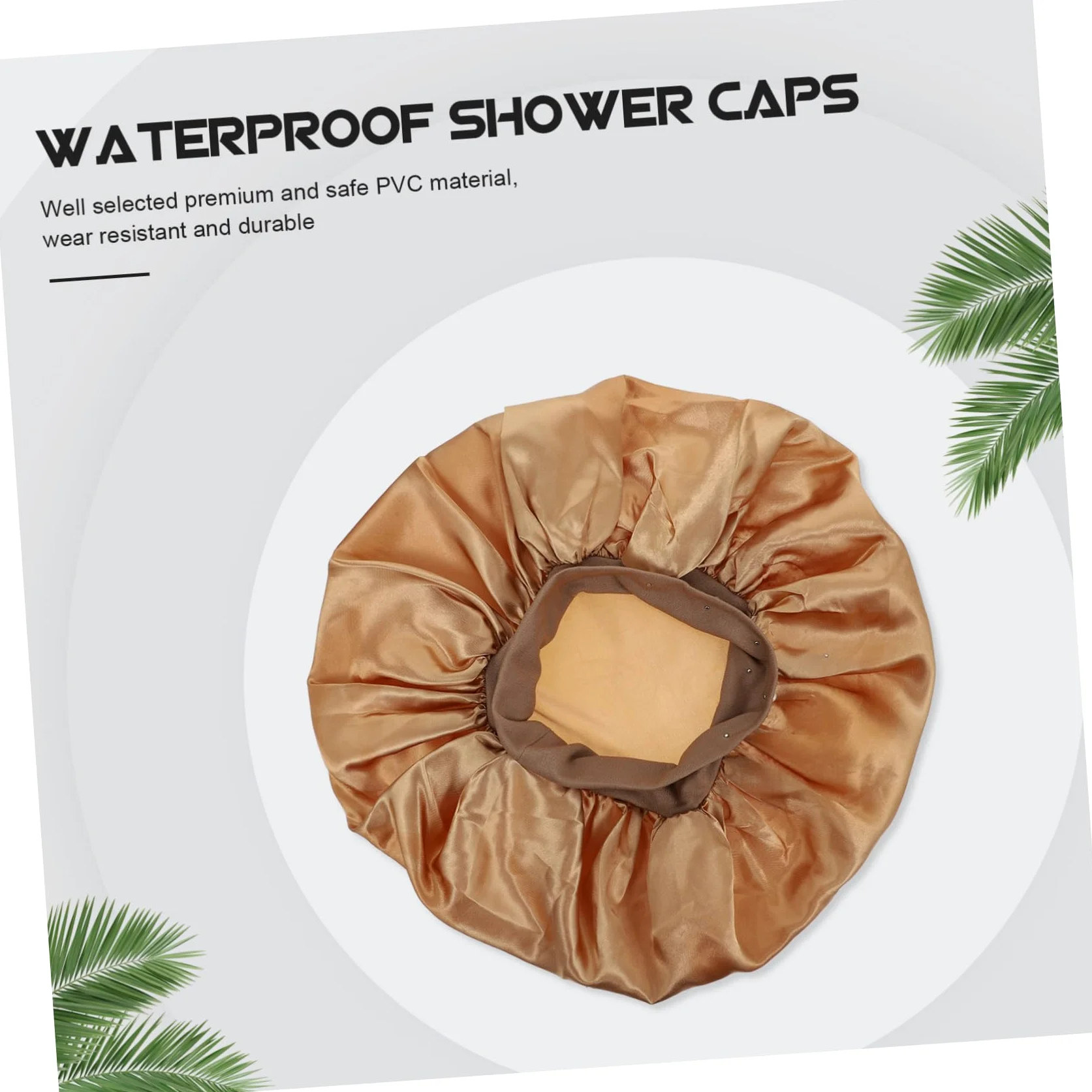 Healvian 6pezzi Cuffie Da Bagno Elastiche Impermeabili Poliestere Per Donna Per Makeup e Spa Design Elegant e Resistenti Al