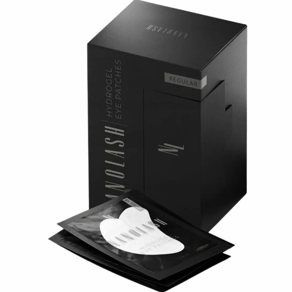 Nanolash Patch per Extension Ciglia 50 Paia - Idrogel per Occhi, Lifting Ciglia, Gel Patches
