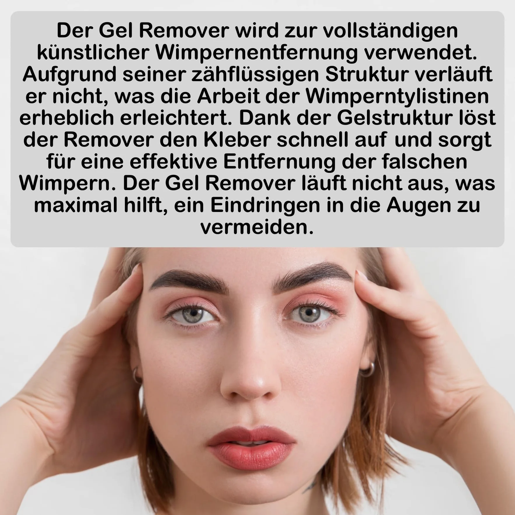Gel Remover Ciglia | Remover Estensione Ciglia | Estensione Ciglia | LOVELY (15ml), Profumo:Inodore