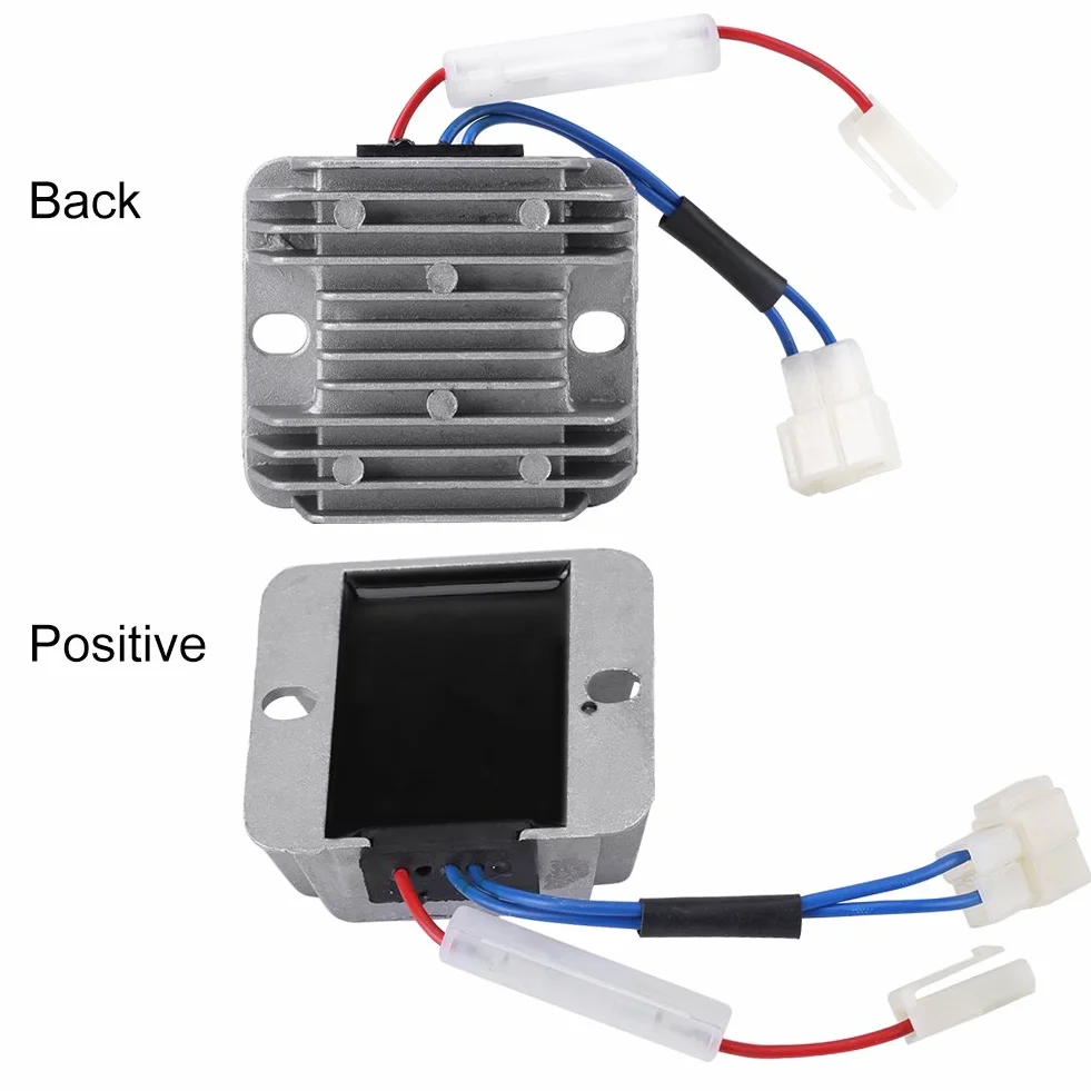 Regolatore di tensione 178F 186F DC12V 2 spine 3 fili alluminio AVR generatore per KDE3500 5000 6500 6700