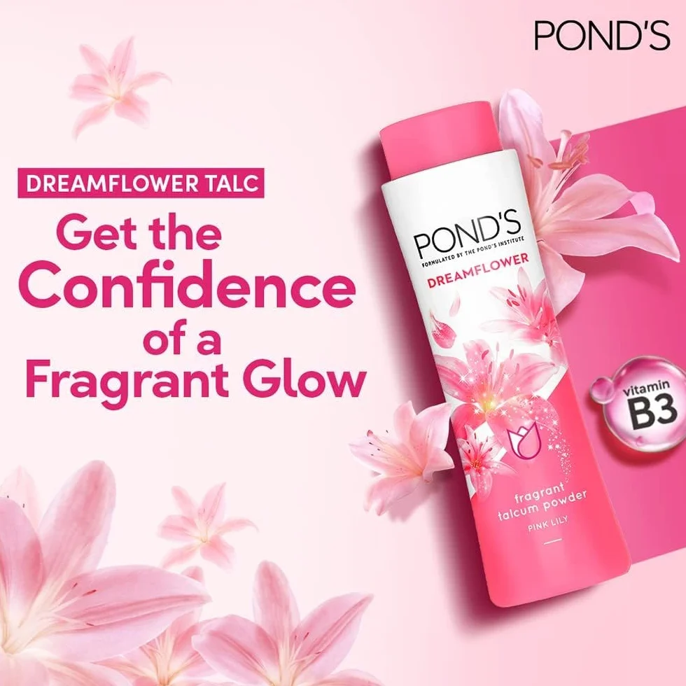 POND'S Dreamflower Talcum powder 100gm by Pond's