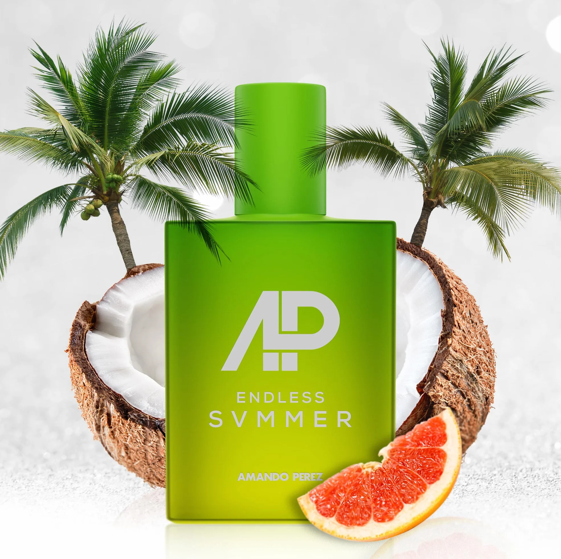 Amando Perez Endless Summer – Eau de Parfum 50 ml – Profumo Unisex Estate – 12% Olio Profumato – Agrumi Freschi con Cocco, Ylang-Ylang & Ibisco – Lunga Durata