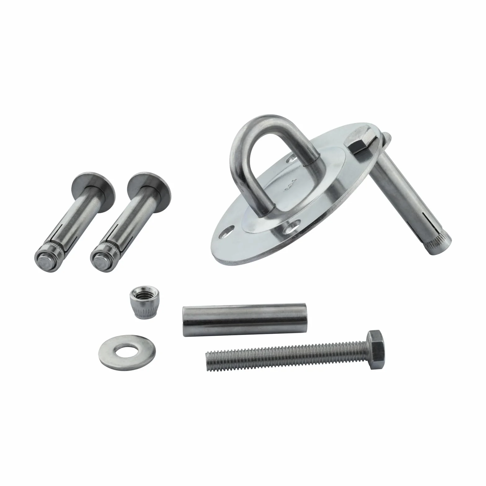 IOFIT Gancio a soffitto in acciaio inossidabile 304 90mm 500kg Carico