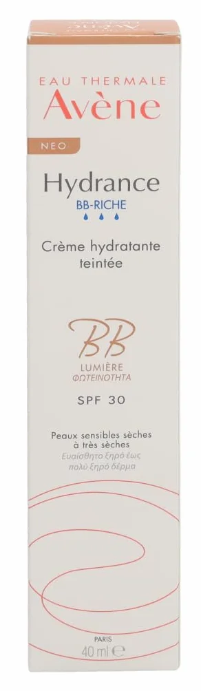 Avène Hydrance BB-reichhaltig Feuchtigkeitscreme getönt SPF30, 40 ml Crema